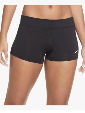 NIKE Women's Performance Game Short - Anthracite/White, XX-Large